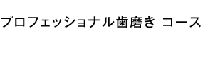 プロフェッショナル歯磨き コース